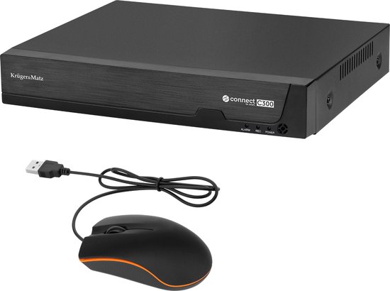 Krüger&Matz Connect C300 - Beveiligingscamera - 5 Mpx - PoE - IR tot 30m