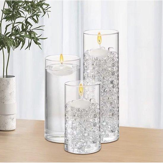 Gardlov Waterparels - 10000x stuks - transparant - hydrogelballen - bruiloft decoratie - 48 gram