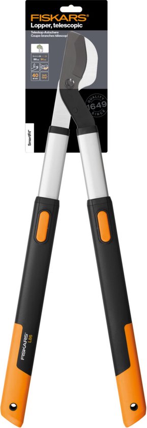 Fiskars SmartFit Telescopische Takkenschaar L86 - 65/90 cm