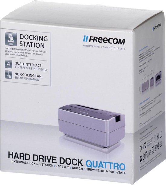 Freecom Harde Schijf Dock Quattro