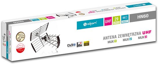 INNE DPM HN60 - TV Antenne - LTE Filter - UHF - Buiten