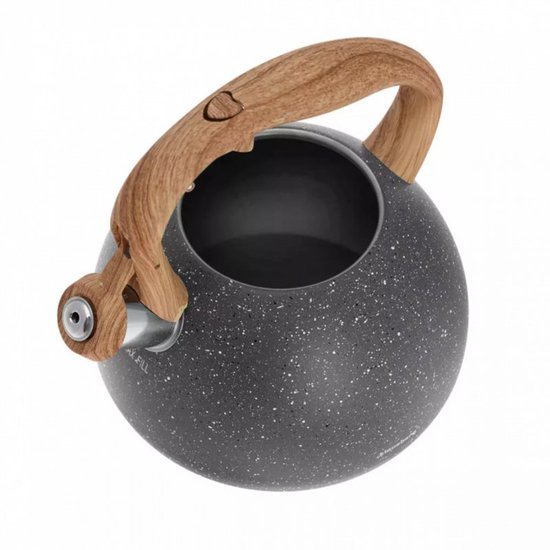 Klausberg 7509 - Fluitketel - grijs marmer - 2.8 liter
