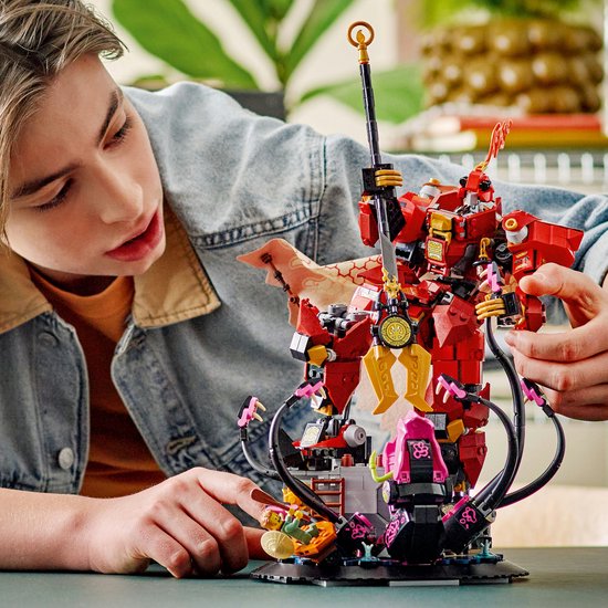 LEGO NINJAGO De Vuurriddermecha Bouwpakket voor Kinderen - 71846