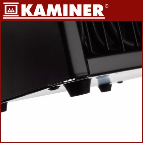 Kaminer elektrische kachel 3000W – ventilatorkachel met thermostaat, IPX4 en koelstand voor binnengebruik
