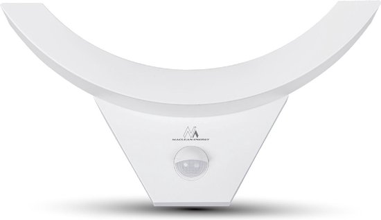 Maclean - LED-lamp met infrarood bewegingssensor/ 800lm 10W IP54 - Wit