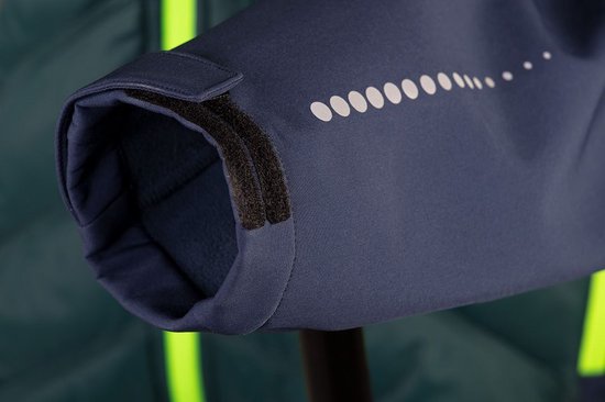 SOFTSHELLJACK MET DOORGESTIKT PANEEL PREMIUM, MAAT XXXL