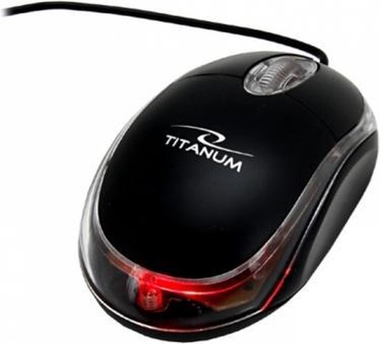 Esperanza Titanum muis USB Type-A Optisch 1000 DPI Rechtshandig