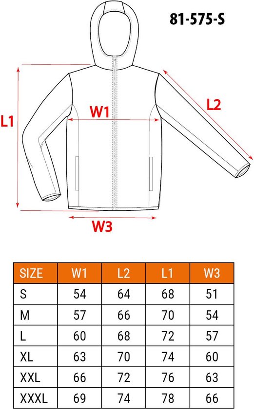 WERKJAS OUTDOOR, DOBBY, MAAT S