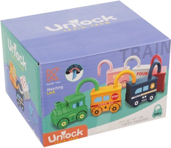 Kruzzel Puzzel Speelset - Voertuigen en Sleutels - Voor Kinderen