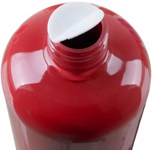 Maaleo plakkaatverf set – 12 intense kleuren van 1L, veilige waterverf voor school en atelier