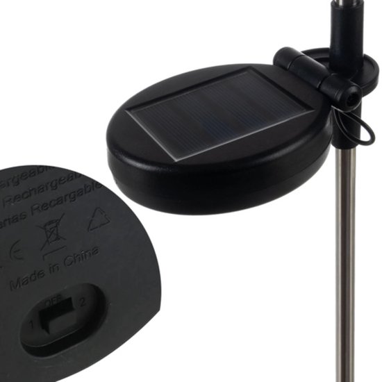 Gardlov Led Tuinlampen set - Zonne-energie - Waterdicht - met Sensor