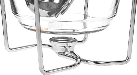 Kinghoff 1413 - voedselverwarmer - pot vorm - RVS