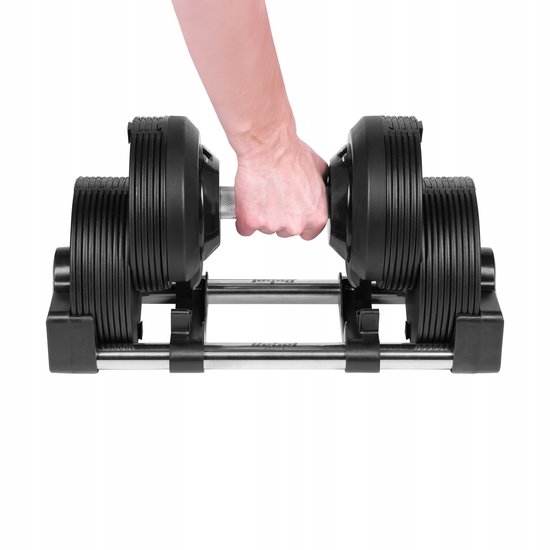 Verstelbare Dumbbell 36kg - Automatische Gewichtswissel Rebel