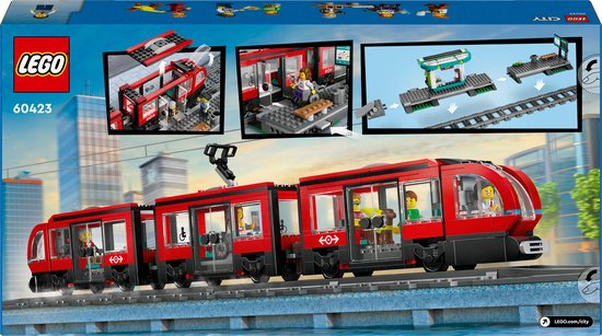 LEGO City Stadstram en station - 60423