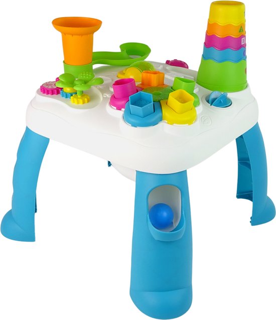 Veilige Peuter Speeltafel met CE-keurmerk - Educatief Spelen vanaf 18 maanden