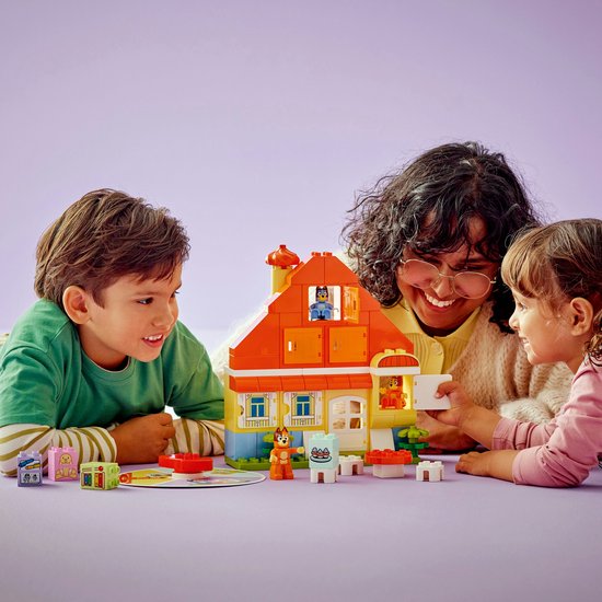 LEGO® DUPLO® Bluey: Huis van Bluey en haar Familie met Geheugenspel - 10459
