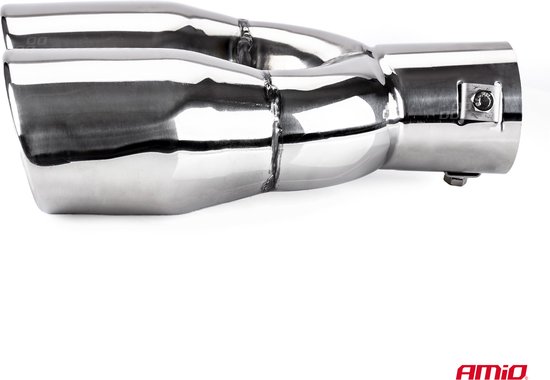 Auto uitlaat sierpijp - Chroom - diamter 38-48mm - RVS