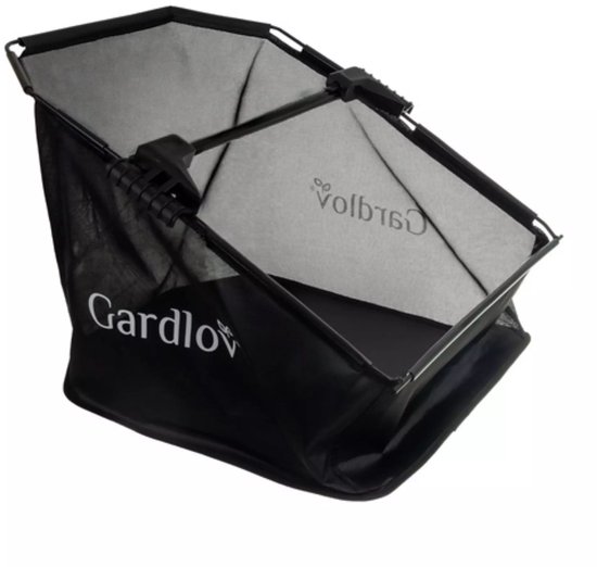 Gardlov bladverzamelaar 100 l – handmatig en stil – handmatige bladveger met instelbare borstelhoogte