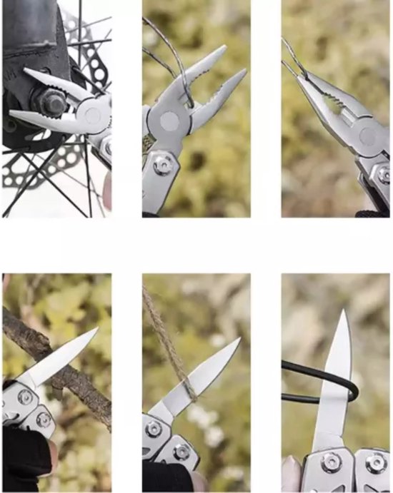 Trizand 13-in-1 Multitool Zakmes: Een Must-have voor Outdoor Enthusiasten