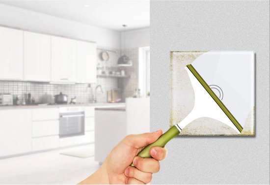 Maclean - Schakelaar Slimme WiFi Touch Light Switch compatibel met Tuya APP Muurschakelaar Glazen schakelaar met kleur veranderende LED