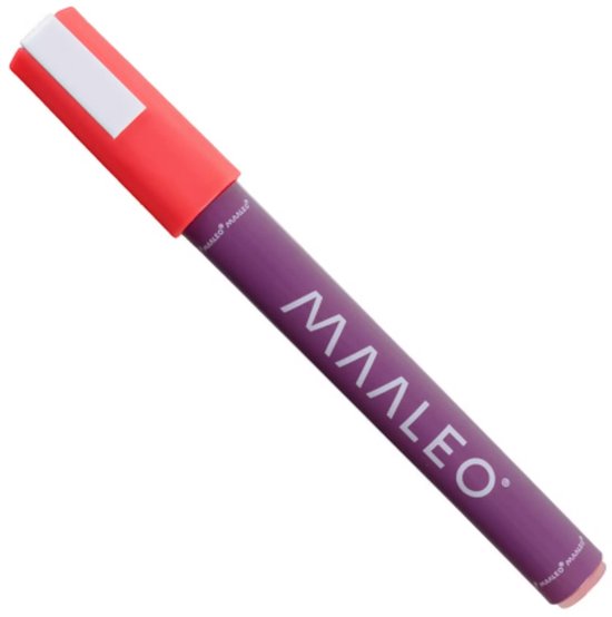 Maaleo Acrylstiften set van 12 – decoratieve waterdichte verfmarkers voor glas, hout, textiel en creatieve DIY-projecten