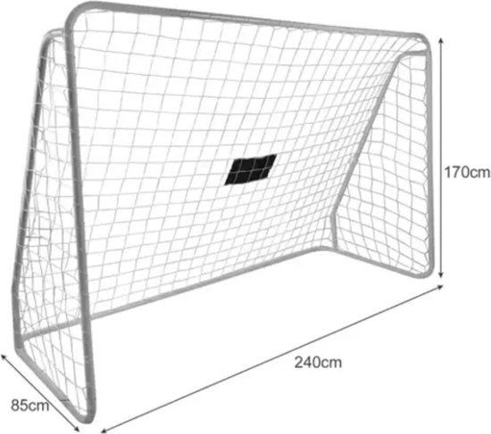 Trizand Grote Metalen Voetbalgoal: Train als een Pro