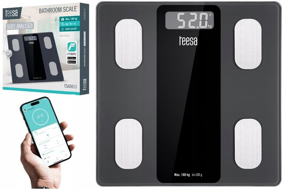 Teesa Digitale Body analyser weegschaal