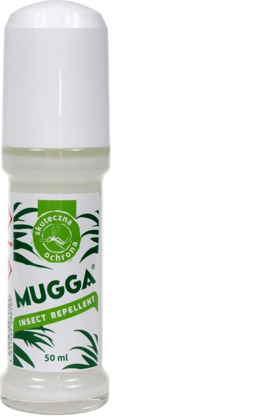 Mugga Roll On Insect Repellent preparaat 20% DEET 20% 50ml