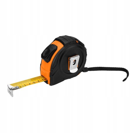 NEO Rolbandmaat 7,5m x 25mm met Autostop en Dubbele Vergrendeling