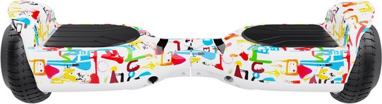 Rebel Cruiser Paint - Elektrische Hoverboard - 6,5 inch - LED - Voor Kinderen en Volwassenen