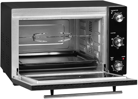 Lafe - Elektrische oven - Inhoud 48 l - vermogen 1800 W - hetelucht, HeatMaster