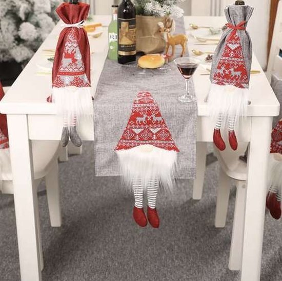 Kerst Tafelloper - Tafelkleed - Kerst Decoratie - Tafellaken - 180 x 33 cm