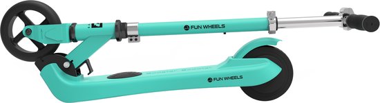 Rebel ZAB0031B - Elektrische ‘Fun Wheels’ step, kids, turquoise