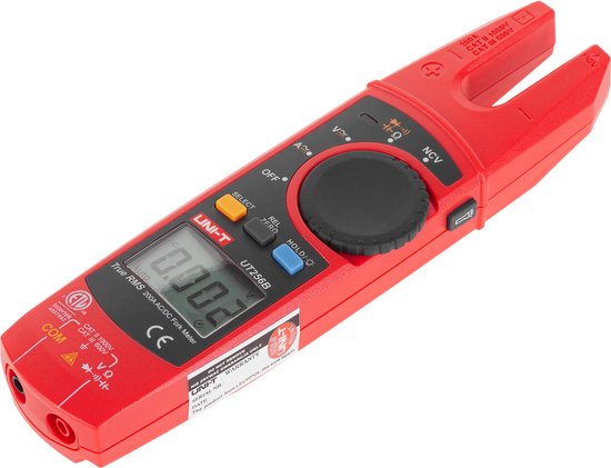 UNI-T UT256B - Cęgowy Miernik - 200A - True RMS - LCD Display