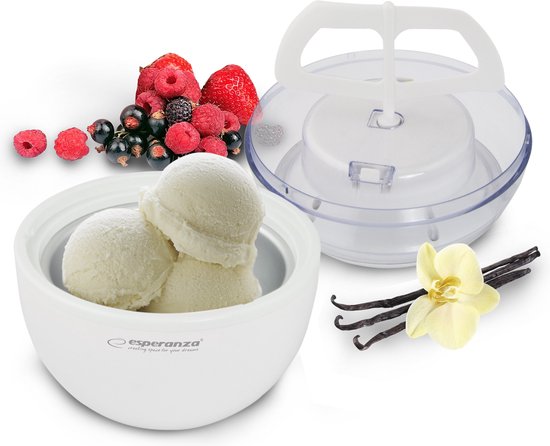 Esperanza ijsmachine - Ice Cream Maker - Wit