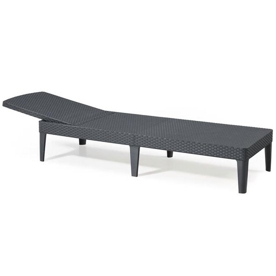 Allibert Jaipur Ligbed – 187,5x58x29cm – Grafiet