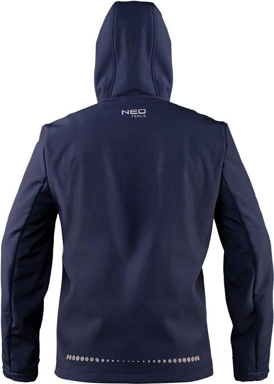 SOFTSHELL JACK MET GEWATTEERD PANEEL PREMIUM, MAAT L