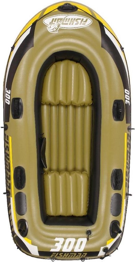 Jilong Opblaasboot Fishman Deluxe Set 350 305 X 136 X 42 Cm Groen