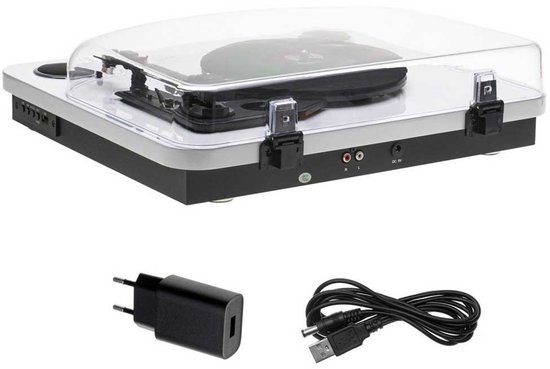 Adler Ad 1914 Draaitafel Transparant One Size / EU Plug 220V