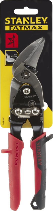 STANLEY 2-14-567 Blikschaar rechts en linksom - 250mm