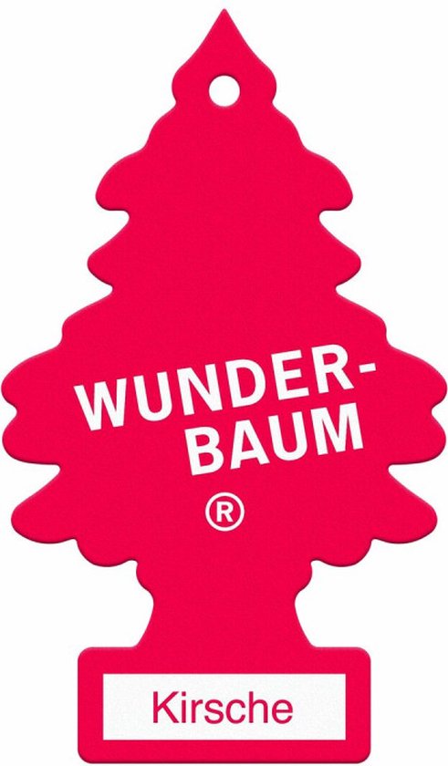 Wonderboom Luchtverfrisser Kersen - auto geurtje - auto parfum - Arbre Magique