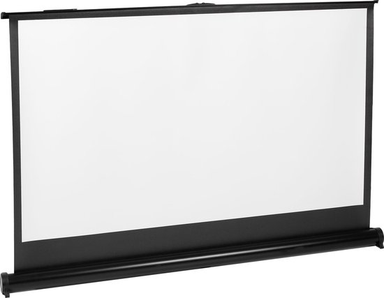 Maclean - Draagbaar projectiescherm - compact - desktop - 40", 16:9, MC-962