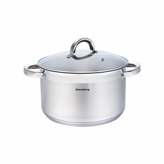 Klausberg 7128 - kookpan met deksel - 8,0L - Ø28 cm