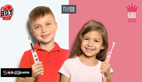 Teesa TSA8006 - Elektrische (sonische) tandenborstel Sonic Junior Girl