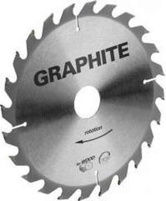 GRAPHITE Cirkelzaagblad 190 mm, 50 tands, Hout