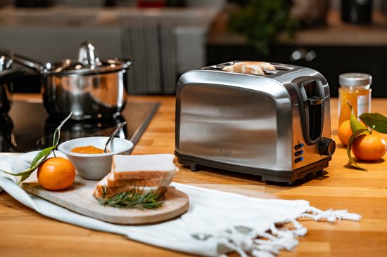 Adler AD3222 - Broodrooster - Toaster met broodjesrooster - 1000 Watt