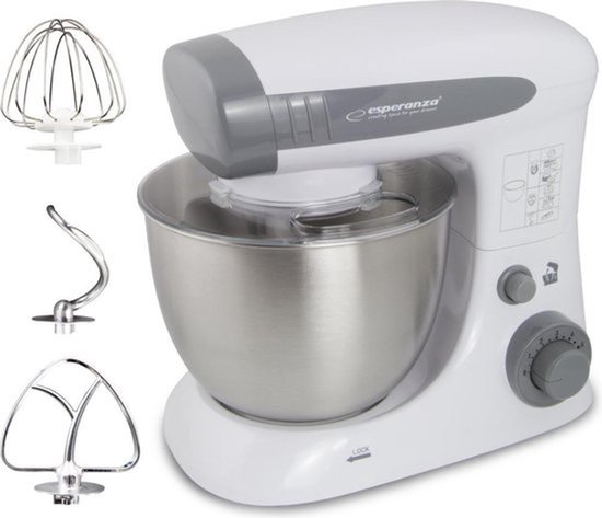 Esperanza EKM024 mixer Staande mixer 800 W Grijs