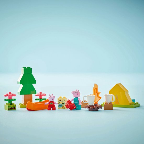 LEGO® DUPLO® Peppa Big Kampeertrip, Bouwbare Speelset - 10452