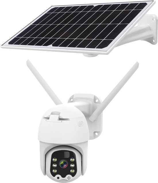 Kruger&Matz Connect C90 - Beveiligingscamera - Zonne-energie - IP65 - WiFi