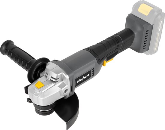 Rebel Rb1022 Serie - Accu-hoekslijper - 20V - 125mm - Ergonomische Handgreep